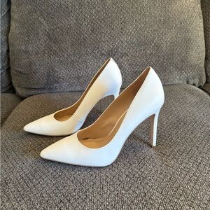 BCBGeneration Elegant White Stiletto Heels